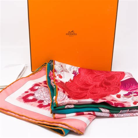 Hermès Double Sangle Silk Scarf 